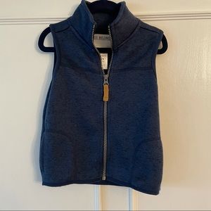 Carter’s Navy Blue Zipper Fleece Vest 2T